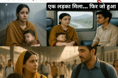 पति की मौत के बाद अकेली दिल्ली जा रही थी… ट्रेन में मिला एक अजनबी… फिर जो हुआ