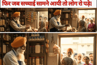 किराने वाला गरीब बेसहारा बूढी महिला को सस्ते में दे देता था सामान , फिर जब सच्चाई सामने आयी तो लोग