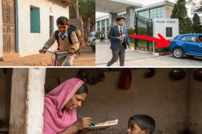 सौतेले बेटे को साइकिल से भेजा स्कूल सगे को कार में..लेकिन सालों बाद मंच पर जो हुआ सबकी आँखें भर आईं”