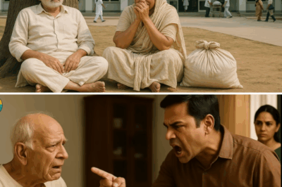 बीमार माँ-बाप को बेटे ने अस्पताल के बाहर फुटपाथ पर छोड़ आया, पर भगवान के घर देर था, अंधेर नहीं