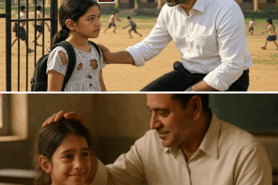 गरीब बच्ची रोज़ स्कूल के बाहर खड़ी रहती थी… एक दिन टीचर ने अंदर बुलाया, फिर जो हुआ इंसानियत रो पड़ी