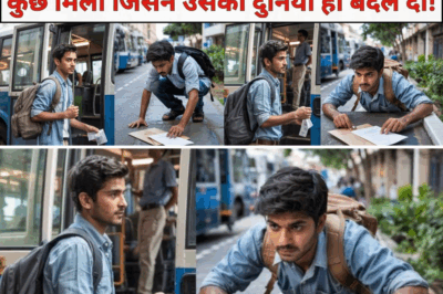 ग़लती से ग़लत बस में बैठ गया लड़का, जब कंडक्टर ने उसे उतारा तो बस स्टैंड पर उसे ऐसा कुछ मिला जिसने