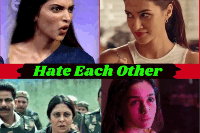 Bollywood Actresses and Their Enemies