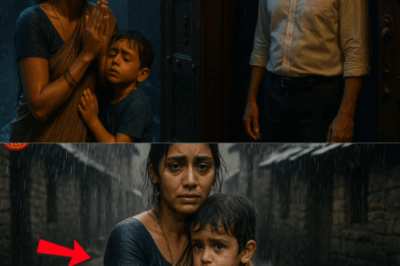 बारिश में बेसहारा महिला ने सिर्फ एक रात की पनाह मांगी थी, उस फिर उस रात जो हुआ… इंसानियत रो पड़ी