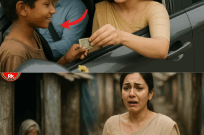 करोड़पति माँ VIP कार से जा रही थी… तभी सिग्नल पर उनका बेटा उन्हीं से भीख माँगने आ गया और फिर…