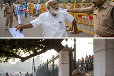 बुजुर्ग से कहा – “VIP गेट से दूर रहो”… फिर जब गवर्नर ने उन्हें गले लगाया, फिर पुलिस