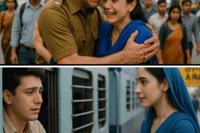 “IPS अफसर और नीले दुपट्टे वाली लड़की की सच्ची कहानी | एक टिकट जिसने बदल दी दो जिंदगियां”