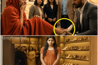 एक युवती नंगे पैर जूते की दुकान में घुस गई, दुकान मालिक ने जो किया उसे देखकर हर कोई अवाक रह गया…