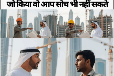 दुबई में अरब इंजिनियर ने मजदूर लड़के को इंग्लिश बोलते देखा , फिर उसने जो किया देख कर सबके होश उड़ गए
