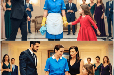 TEMİZLİKÇİ KADIN HERKESİN ÖNÜNDE KOVULDU… AMA MİLYONERİN KIZI İNANILMAZ BİR ŞEY YAPTI!