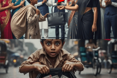 सड़कों पर भटकते एक गरीब लड़के और एक अमीर महिला की सच्ची कहानी। उस बैग में ऐसा क्या था जिसने लड़के की ज़िंदगी बदल दी?