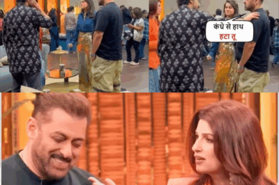 Salman Khan, Kajol, Aamir Khan & Twinkle Were Having Fun Together Show Two Much, Before Shooting.