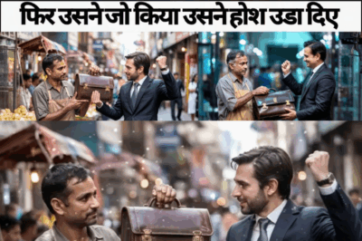 गोलगप्पे वाले ने ईमानदारी दिखाकर वकील का खोया ब्रीफकेस लौटाया, केस जीतने के बाद वकील ने जो किया, उससे पूरे शहर के लोग हैरान रह गए और उसकी किस्मत बदल गई!