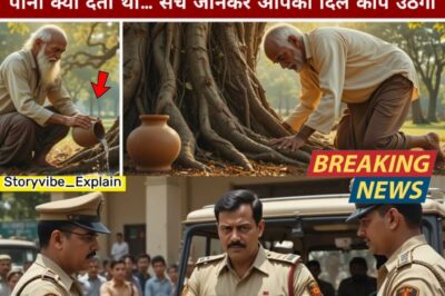 हर रोज़ इसी पेड़ को पानी देने वाले बुजुर्ग का रहस्य — सच्चाई जानकर रूह कांप जाएगी!