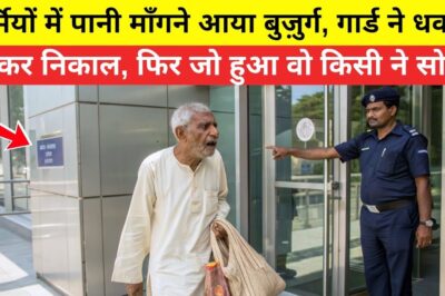 गर्मियों में पानी माँगने आया बुजुर्ग, गार्ड ने धक्कादे कर निकाल, फिर जो हुआ