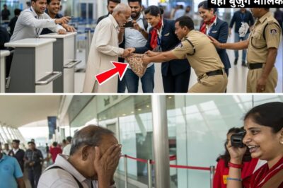 बुजुर्ग ने बोर्डिंग से पहले सिर्फ पानी माँगा एयर होस्टेस ने कहा “यहाँ भीख नहीं मिलती”