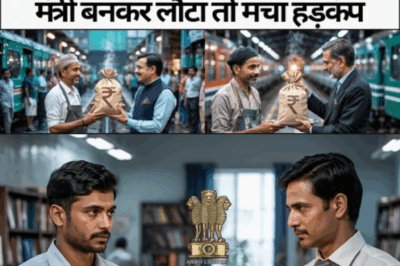 रिश्वत न लेने पर सस्पेंड हुआ ईमानदार क्लर्क, सालों बाद उसी दफ्तर में डीएम बनकर लौटा—उसकी वापसी पर पूरा स्टाफ हैरान रह गया और सबने किया सलाम!