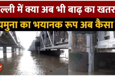 Delhi Yamuna Flood Update: दिल्ली में यमुना का अब जलस्तर कितना? कैसे हैं बाढ़ के हालात