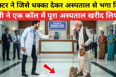 डॉक्टर ने जिसे धक्का देकर अस्पताल से भगा दिया.उसी ने एक कॉल में पूरा अस्पताल खरीद लिया