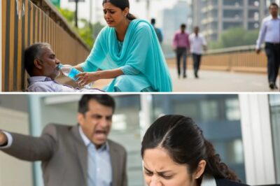 महिला ने अनजान घायल बुजुर्ग की मदद की और नौकरी खो दी… अगले दिन जो कॉल आया
