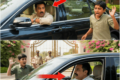 “गाड़ी मत चलाओ! आपकी पत्नी ने ब्रेक काट दिए हैं!” – बेघर लड़के ने अरबपति से कहा… और जो हुआ…