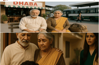 चार धाम से घर लौटते समय बहू ने बूढ़े सास-ससुर को ढाबे पर अकेला छोड़ा… फिर जो हुआ, इंसानियत रो पड़ी
