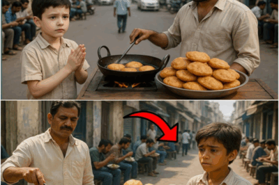 बच्चे ने सिर्फ़ एक कचौड़ी माँगी थी… कचौड़ी वाले ने जो किया, इंसानियत हिल गई