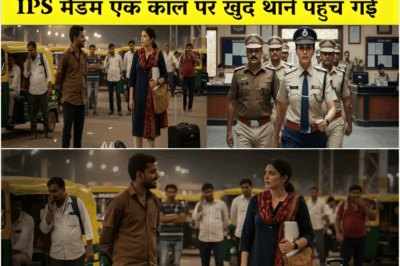 IPS मैडम की उस रात ऑटो वाले ने मदद की थी…जब ऑटो वाले पर मुसीबत आई — IPS मैडम खुद थाने पहुँच गई!