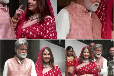 महिमा चौधरी की शादी💍 ने सोशल मीडिया पर तहलका मचा दिया, जब वह अपनी ब्राइडल लुक में संजय मिश्रा के साथ नजर आईं💍।