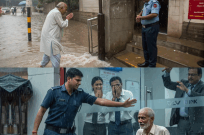 बारिश, बैंक और इंसानियत