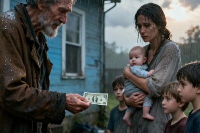 I gave a drenched old man shelter in my home. The next morning, he offered to buy my house for $1. “I’m not joking,” he said. “I can’t explain, but you need to leave it immediately.”