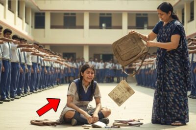 पूरी क्लास ने भिखारी की बेटी का मज़ाक उड़ाया, लेकिन छुट्टी से पहले जो हुआ उसने सबको रुला दिया!