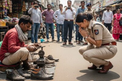 मोची के सामने IPS मैडम ने सम्मान में सिर झुकाया, वजह जानकर आप भी भावुक हो जाएंगे!