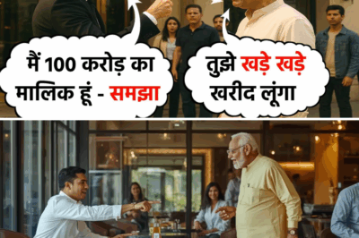 अमीर लड़के ने बुज़ुर्ग का मज़ाक उड़ाया, लेकिन सच्चाई जानकर पैरों तले ज़मीन खिसक गई