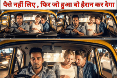 टैक्सी वाले ने एक गर्भवती विदेशी महिला को समय पर अस्पताल पहुंचाकर उसकी जान बचाई और पैसे नहीं लिए