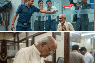 बरसात में भीगे DM के पिता को बैंक से धक्के देकर निकाला लेकिन फ़िर जो dm ने किया