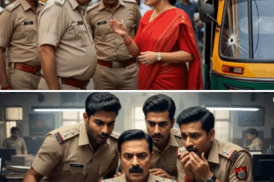 पुलिस ऑटो वाले का ऑटो तोड़ रही थी पास में DM मैडम खड़ी थीं फिर जो हुआ…