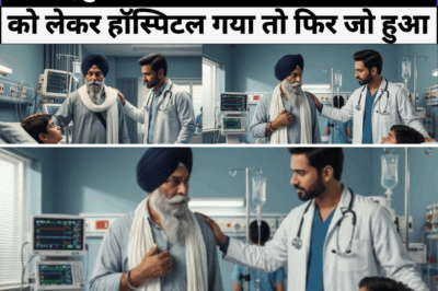 किसान ने बाढ़ में फंसे डॉक्टर की जान बचाई, कुछ माह के बाद किसान अपने बेटे को लेकर हॉस्पिटल गया तो