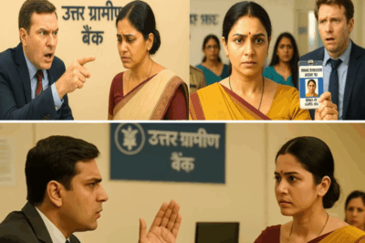 जिसे एक साधारण महिला समझकर बैंक मैनेजर ने किया अपमान…पर वो निकली RBI की जांच अधिकारी — फिर जो हुआ…