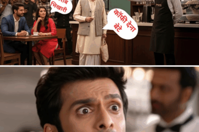 बुजुर्ग ने सिर्फ़ कॉफी मांगी थी, वेटर ने भिखारी बोलकर भगा दिया… लेकिन 5 मिनट बाद मालिक उसके पैर