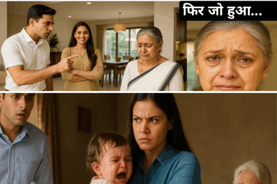 बेटे ने माँ से कहा – बहू की मर्जी से रहो वरना दरवाज़ा खुला है… फिर जो हुआ, इंसानियत रो पड़ी