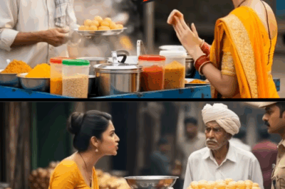 क्यों भीड़ के बीच अचानक झुक गईं IPS मैडम एक गोलगप्पे वाले के सामने?