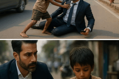 सड़क किनारे भीख मांगने वाले बच्चे ने कार की ठोकर से करोड़पति को बचाया… फिर जो हुआ, इंसानियत रो पड़ी