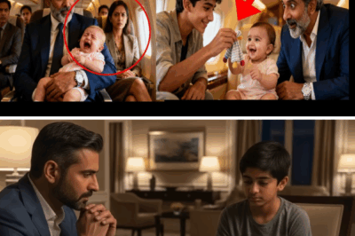 Flight में अरबपति की बच्ची रो रही थी, फिर गरीब लड़के ने जो किया – देखकर सब हैरान रह गए।