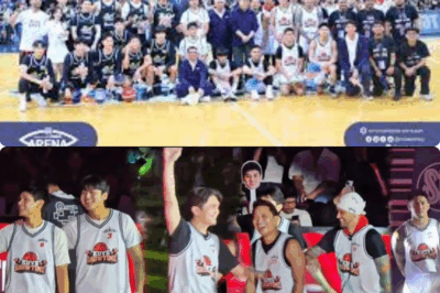 TEAM SHOWTIME WITH DUSTIN AND RIVER SA MOA ARENA,BENCH SHOOT OF ASIA