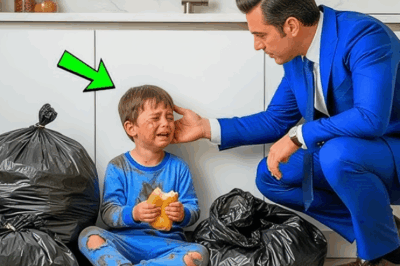 MİLYONER ERKEN GELİNCE, OĞLUNUN MUTFAK ÇÖPÜNÜ KURCALAYIP YEMEK ARADIĞINI GÖRÜNCE ÖFKELENDİ