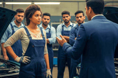 राष्ट्रपति ने मैकेनिक की बेटी को ‘असंभव’ इंजन ठीक करने की चुनौती दी — उसका रहस्य सबको चौंका देगा!