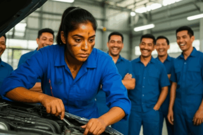 अगर तुम ये गाड़ी ठीक कर दो, तो हम तुम्हें डायरेक्टर बना देंगे!” – गरीब लड़की ने कर दिखाया कमाल!