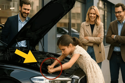 सब हँस रहे थे… जब एक छोटी लड़की ने मिनटों में लग्ज़री कार चालू कर दी!