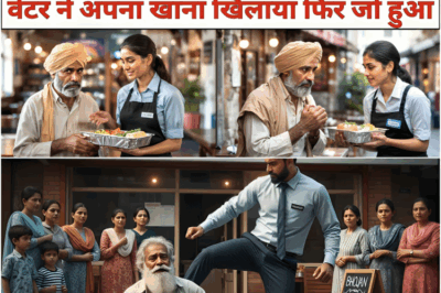 करोड़पति भेष बदलकर अपने ही रेस्तरां में खाना मांगने गया, स्टाफ ने धक्के मारकर भगाया, तभी वेटर लड़की